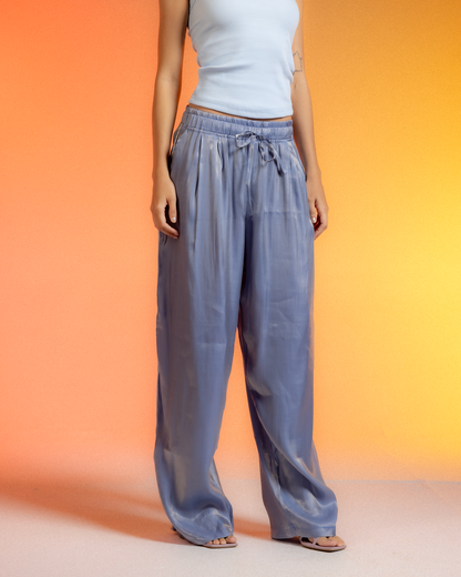 The Metallic Frame Pant
