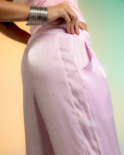 The Metallic Frame Pant