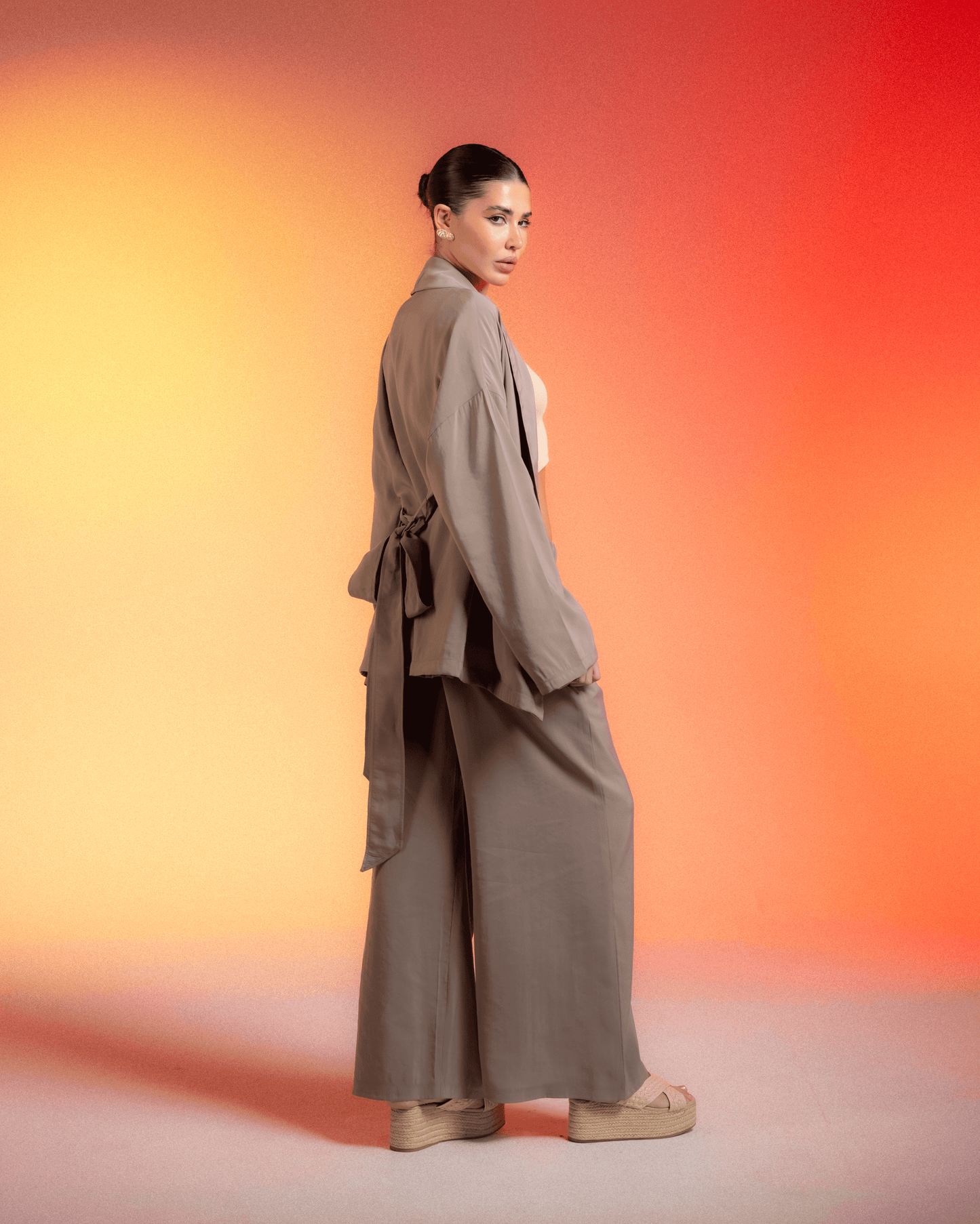 The Serene Drape Kimono Set