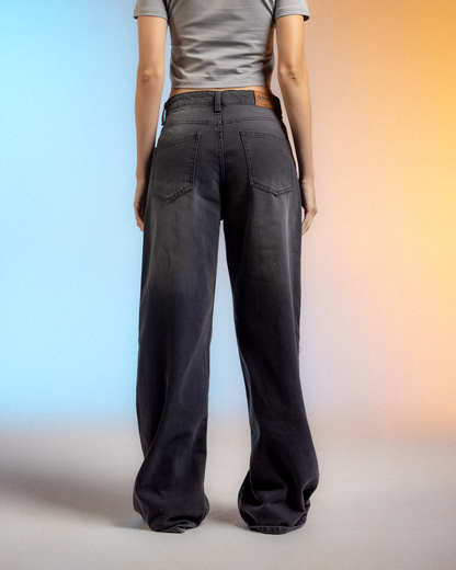 Wide Leg Monochromatic Jeans