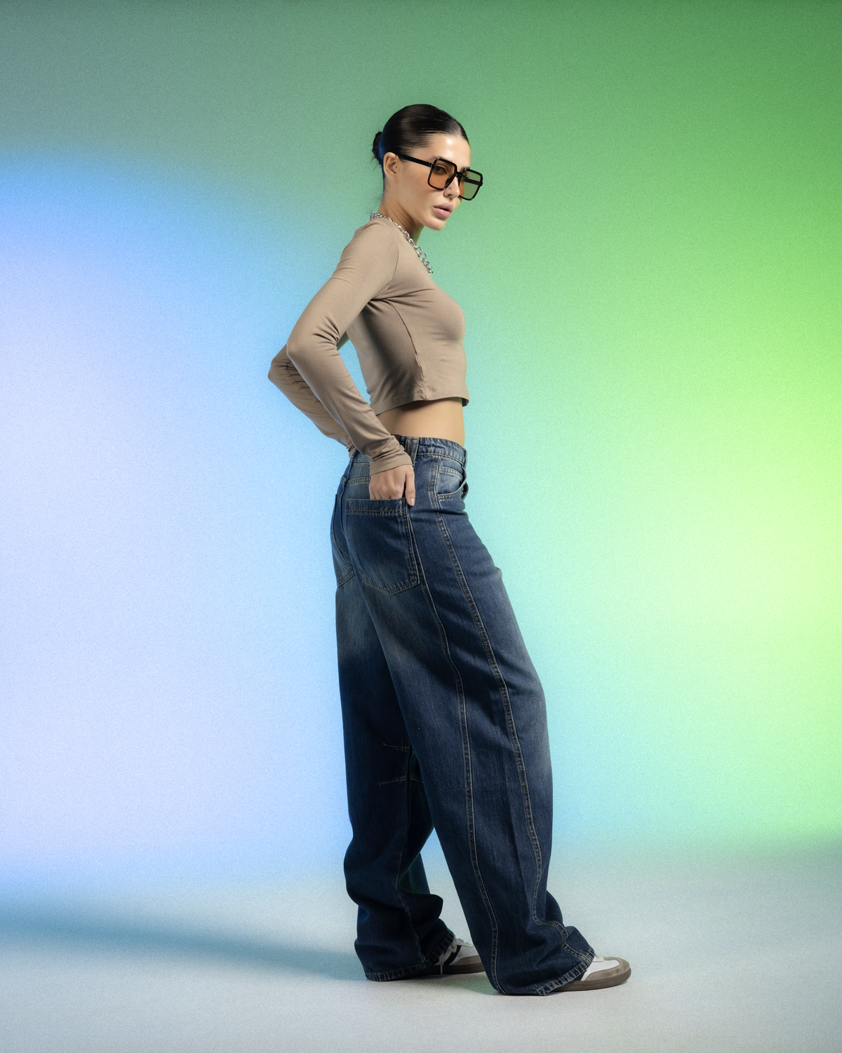 Balloon Fit Jeans