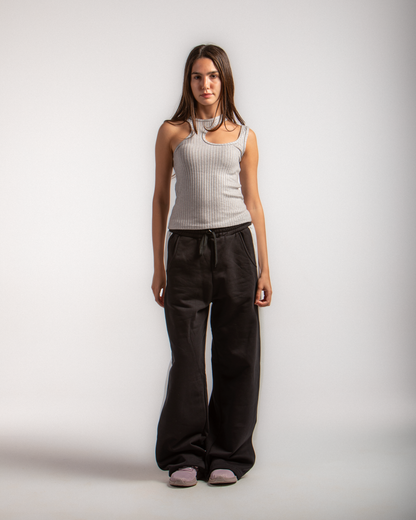 Asymmetric Ribbed Cutout Tank